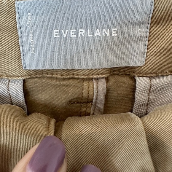 Everlane The Lightweight Relaxed Fit Chino Tan Khaki 0 - Picture 10 of 14